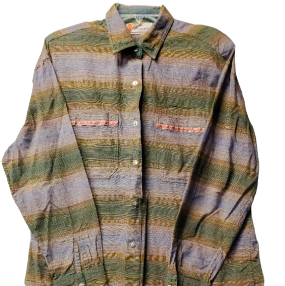 Western long sleeve blouse